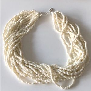 Multi stranded George 20” Necklace 16 strands New